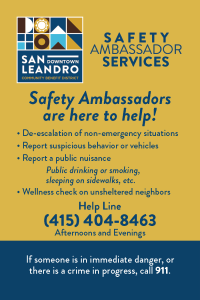 Safety Ambassador Service Card