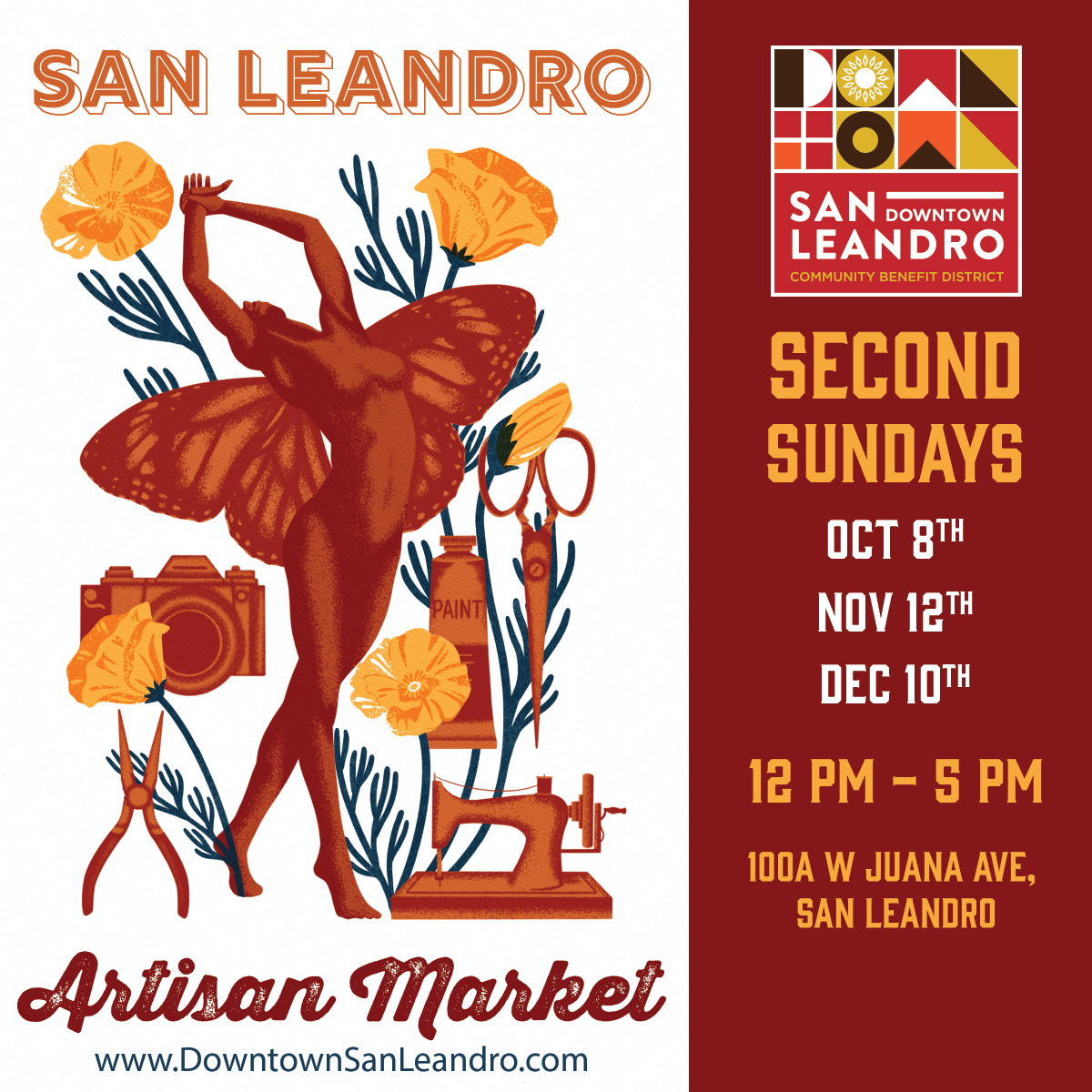 San Leandro art market